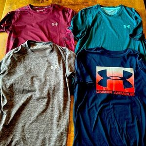 Bundle Men’s size small Under Armour shirts